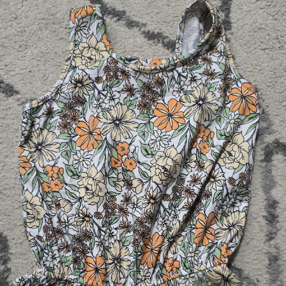 Floral Kids One Piece Bodysuit - Picture 2 of 7